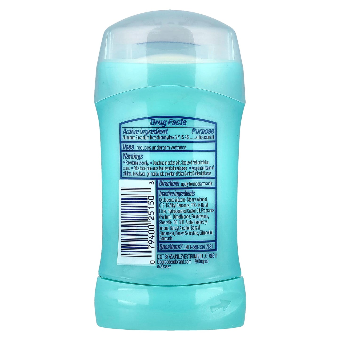 Degree Sheer Powder Antiperspirant Deodorant for Women, 1.6 oz, 48H Protection - Image 2