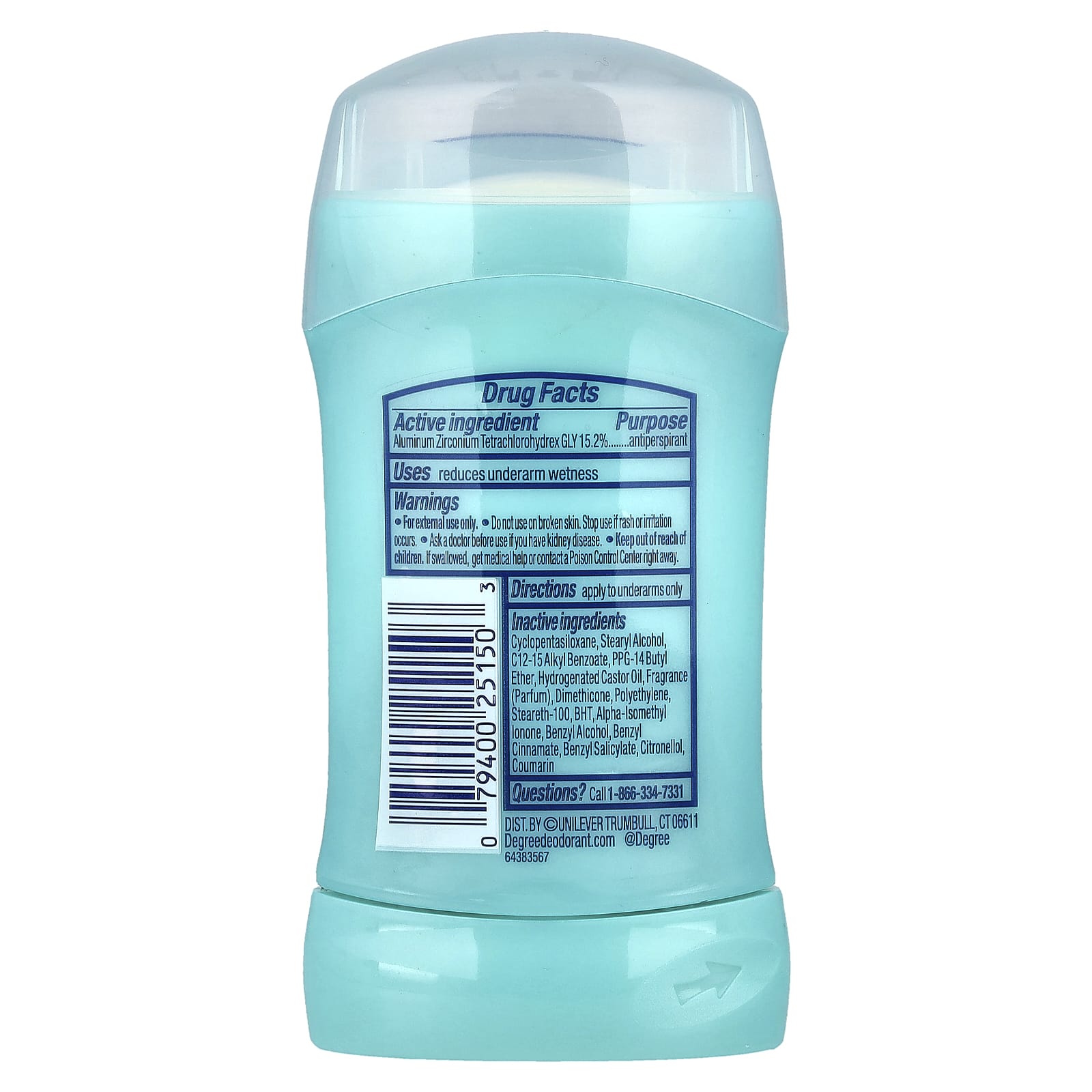 Degree Sheer Powder Antiperspirant Deodorant for Women, 1.6 oz, 48H Protection - Image 2