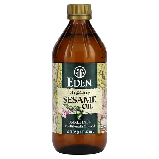 Organic Unrefined Sesame Oil for Cooking & Wellness - Image 1
