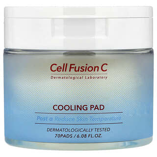 Cell Fusion C Cooling Pad - Soothe Skin with 70 Pads, 6.08 fl oz