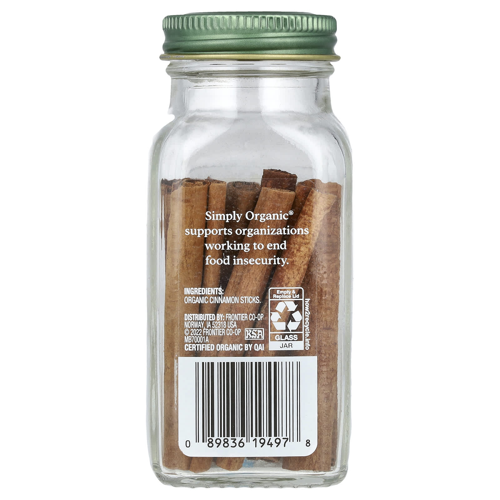 Simply Organic, Cinnamon Sticks, 1.13 oz (32 g) - Image 2