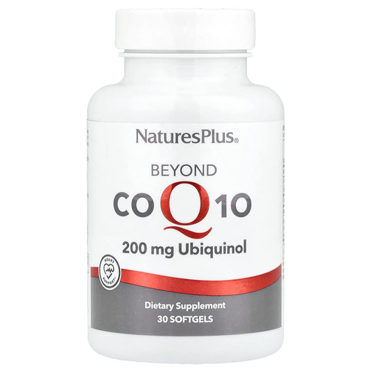 NaturesPlus, Beyond CoQ10, 200 mg, 30 Softgels - Image 1