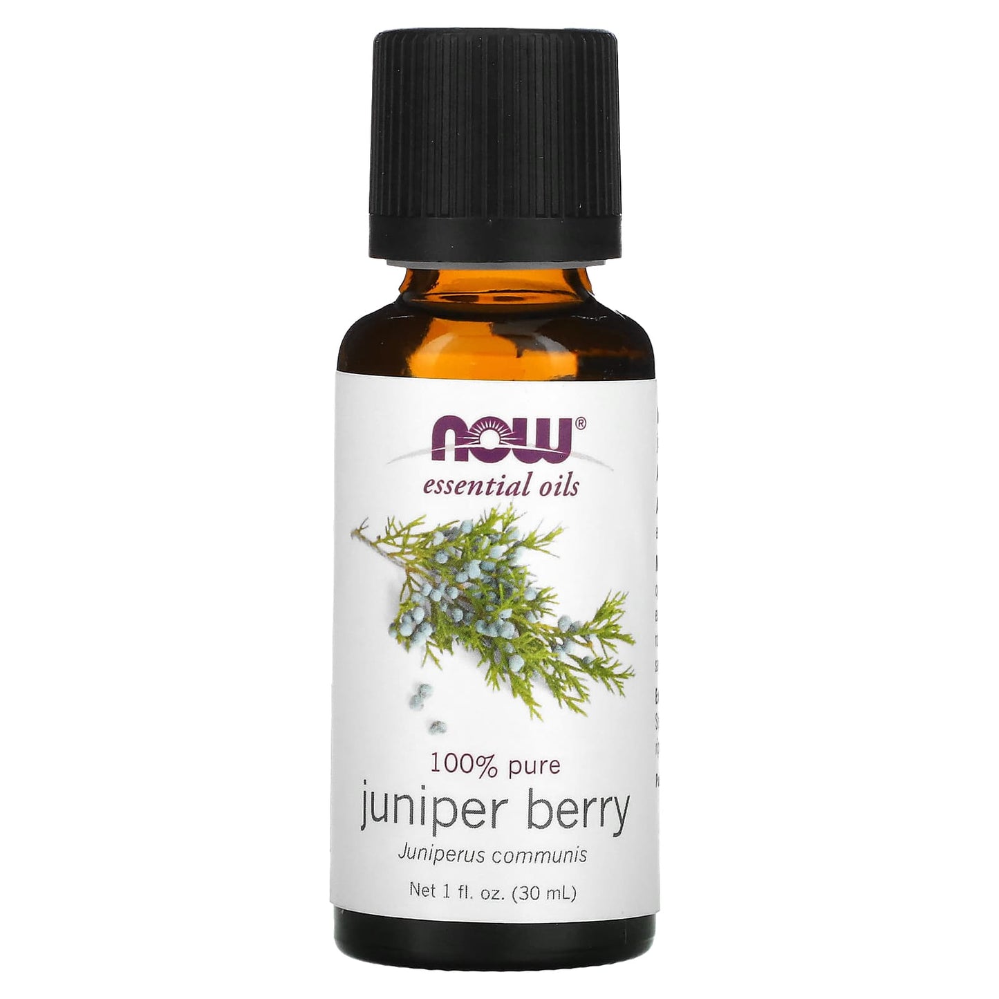 NOW Foods, Essential Oils, Juniper Berry, 1 fl oz (30 ml) - Image 1