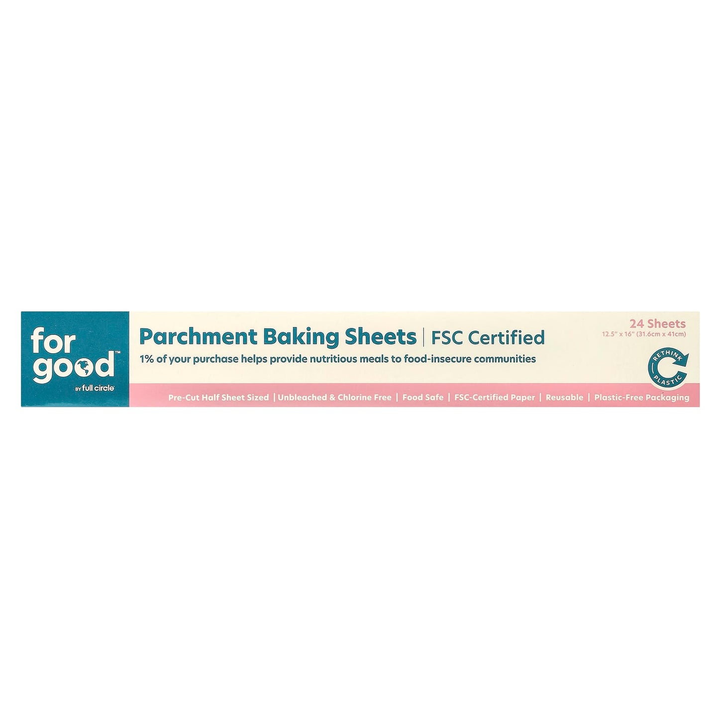 Full Circle Reusable Parchment Baking Sheets - Eco-Friendly & Non-Toxic - Image 1