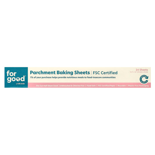 Full Circle Reusable Parchment Baking Sheets - Eco-Friendly & Non-Toxic - Image 1