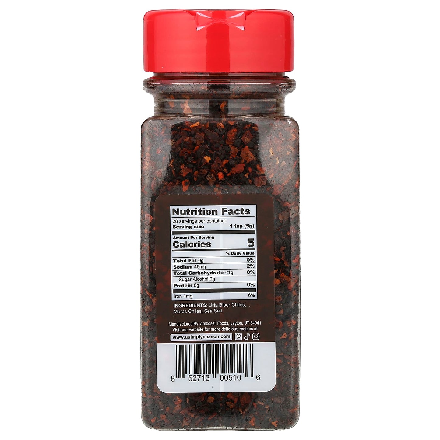 USimplySeason, Artisan Pepper Blend, Urfa Marash, 5 oz (141 g) - Image 2