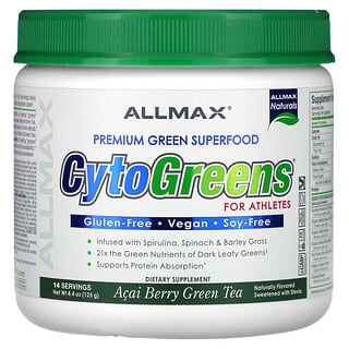 ALLMAX CytoGreens Premium Green Superfood Powder for Athletes, Energy & Recovery