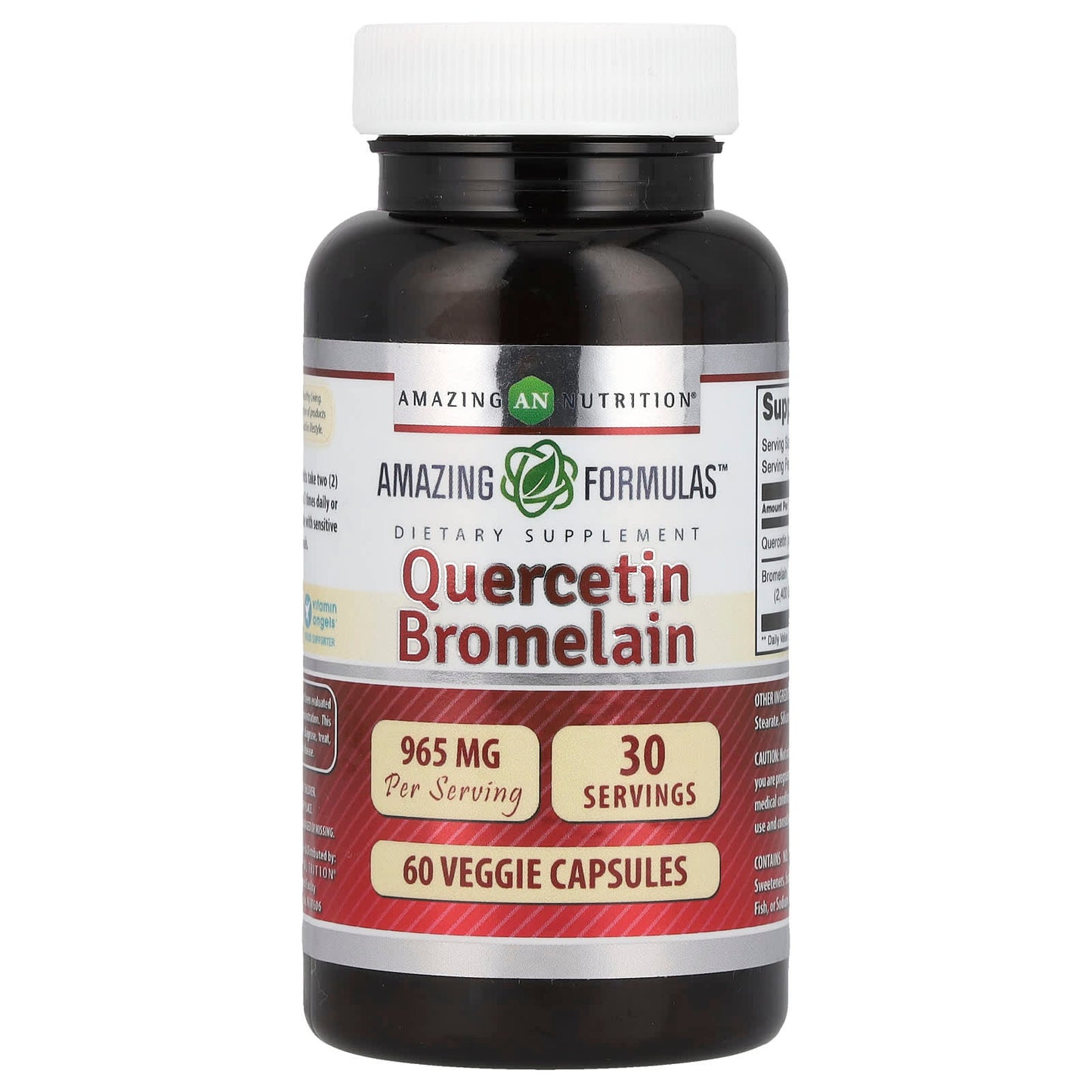 Quercetin Bromelain Supplement for Healthy Aging & Inflammation - Image 1