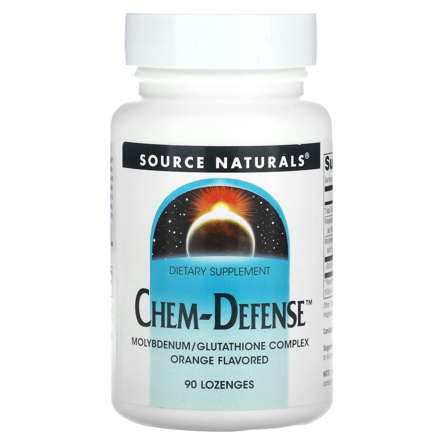 Source Naturals, Chem-Defense, Orange, 90 Lozenges - Image 1