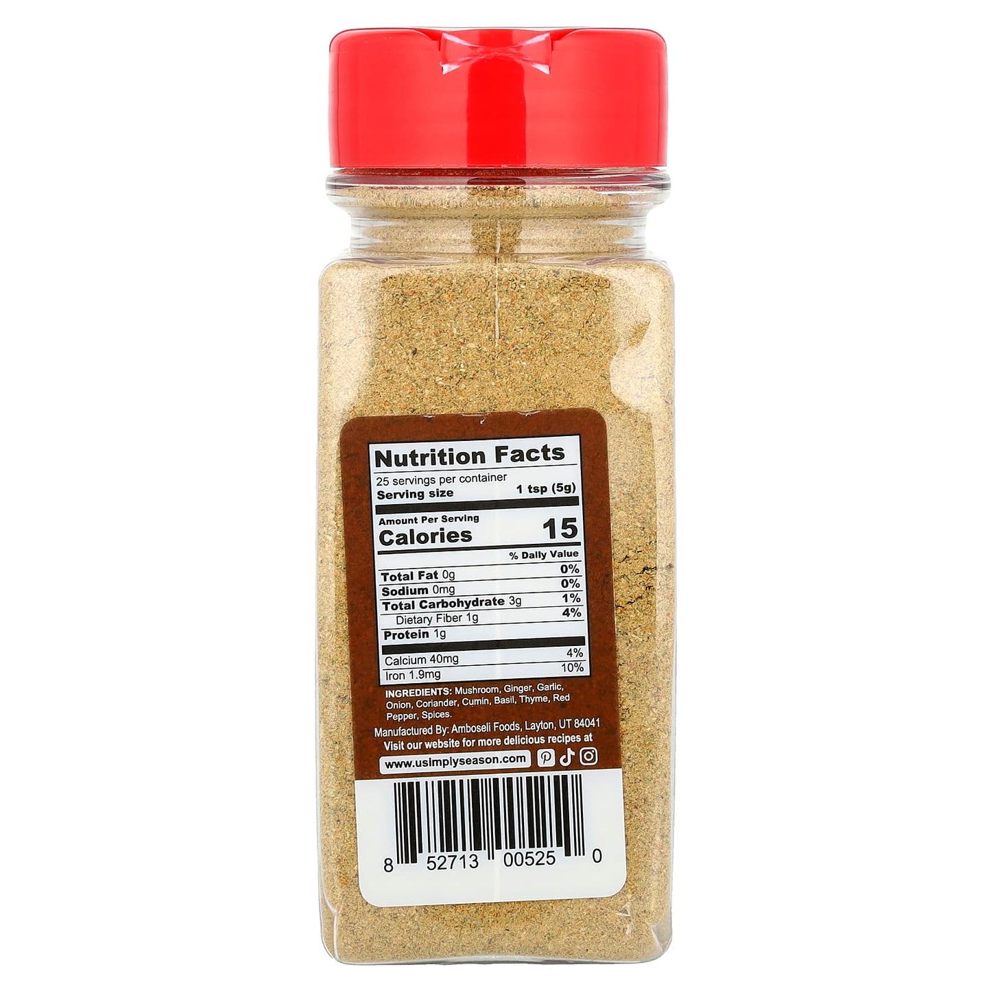 USimplySeason, Artisan Spice Blend, Pepper Soup Seasoning, 4.8 oz (136 g) - Image 2