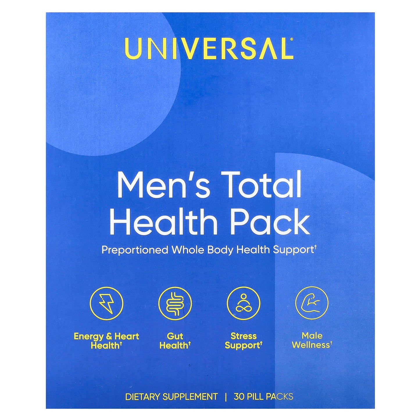 Universal U, Men's Total Health Pack, 30 Pill Packs - Image 1
