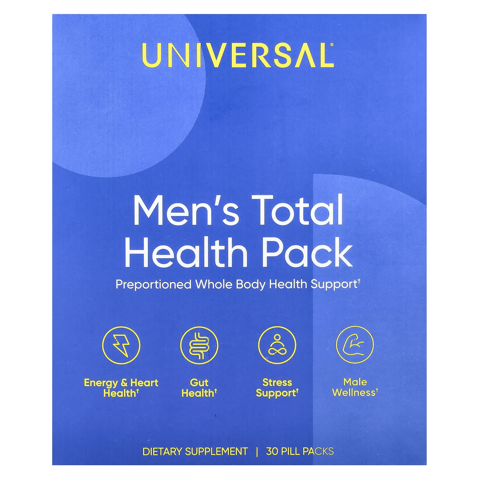 Universal U, Men's Total Health Pack, 30 Pill Packs - Image 1