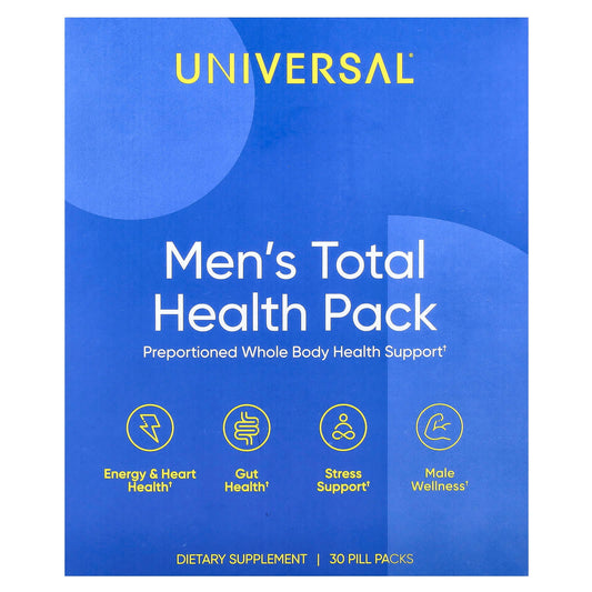 Universal U, Men's Total Health Pack, 30 Pill Packs - Image 1