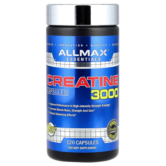 ALLMAX Creatine 3000 - 120 Capsules for Enhanced Strength & Performance - Image 1