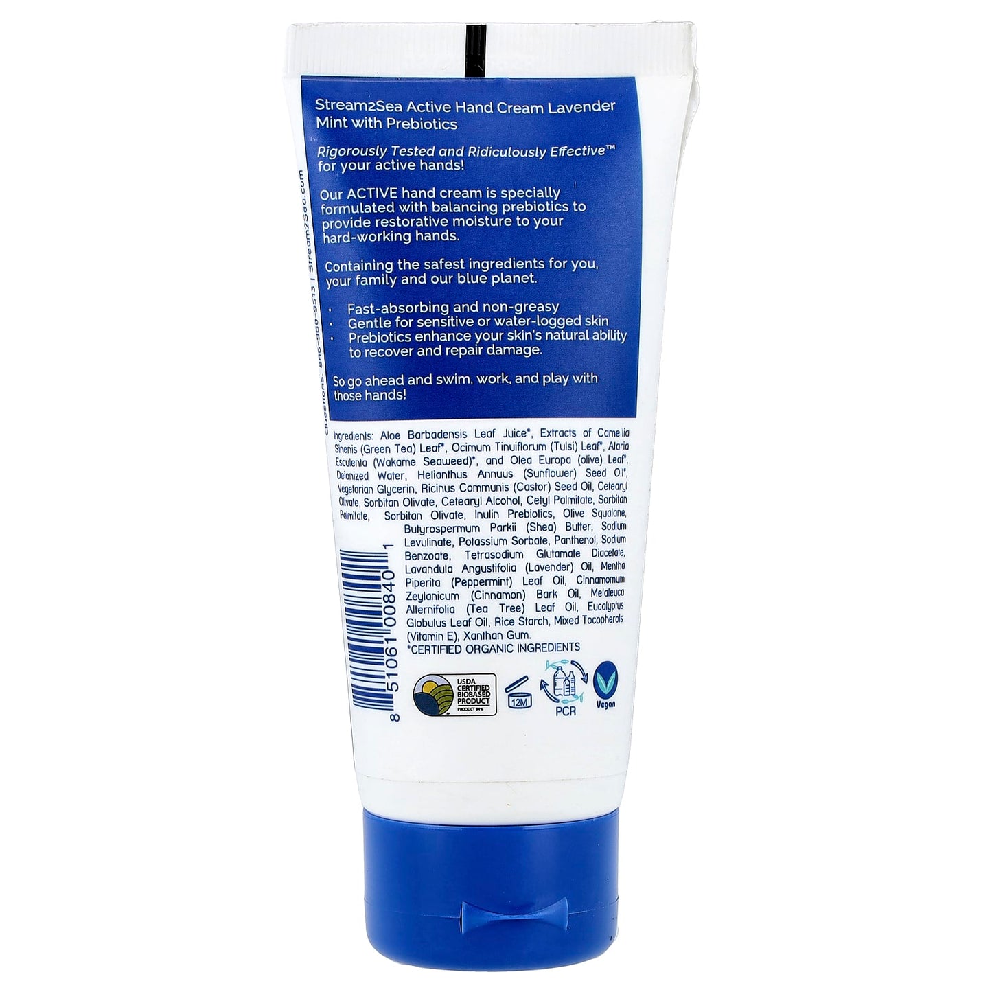 Stream2Sea, Active Hand Cream, Lavender Mint , 3 fl oz (90 ml) - Image 2