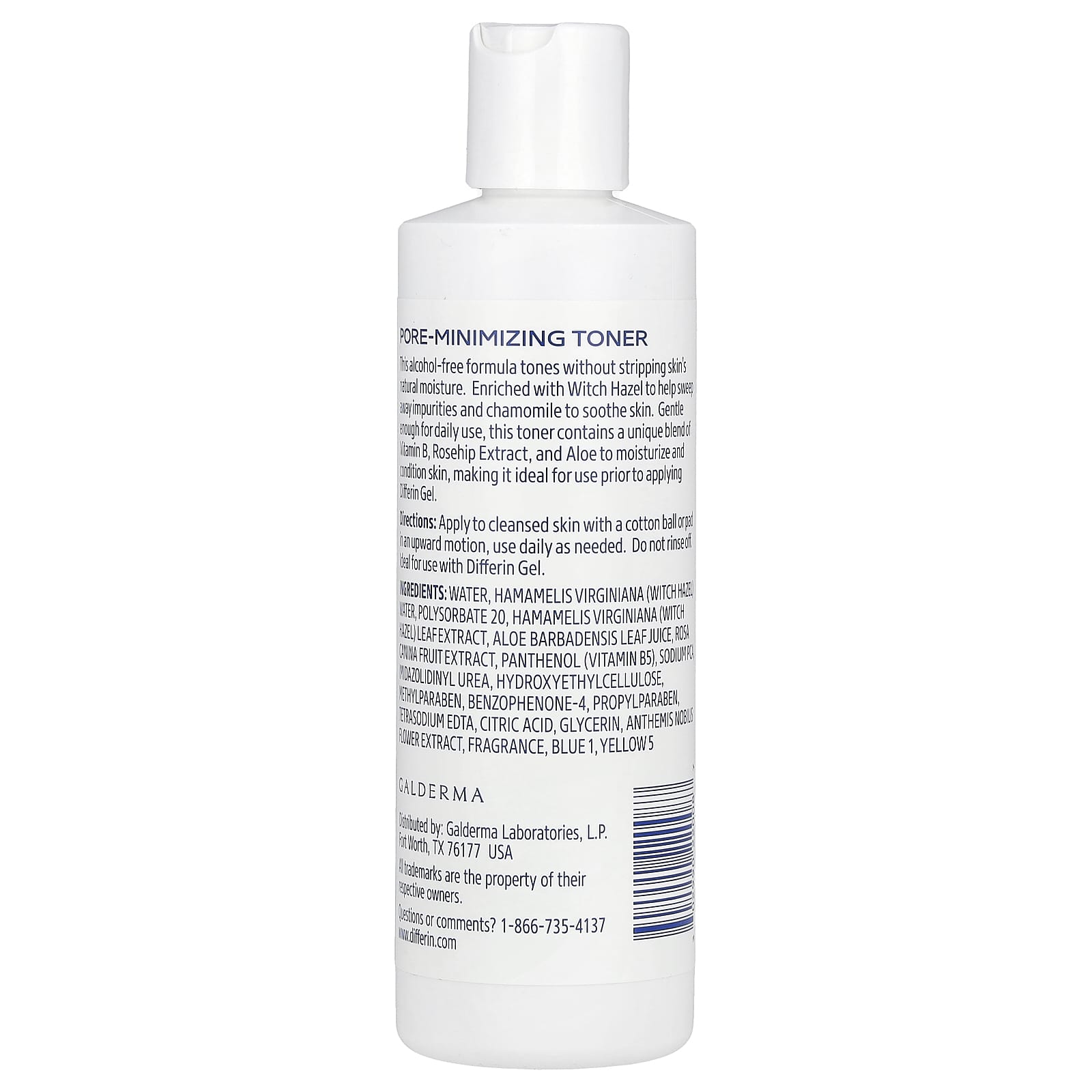 Differin Pore Minimizing Toner 8oz - Soothing Witch Hazel Formula - Image 2