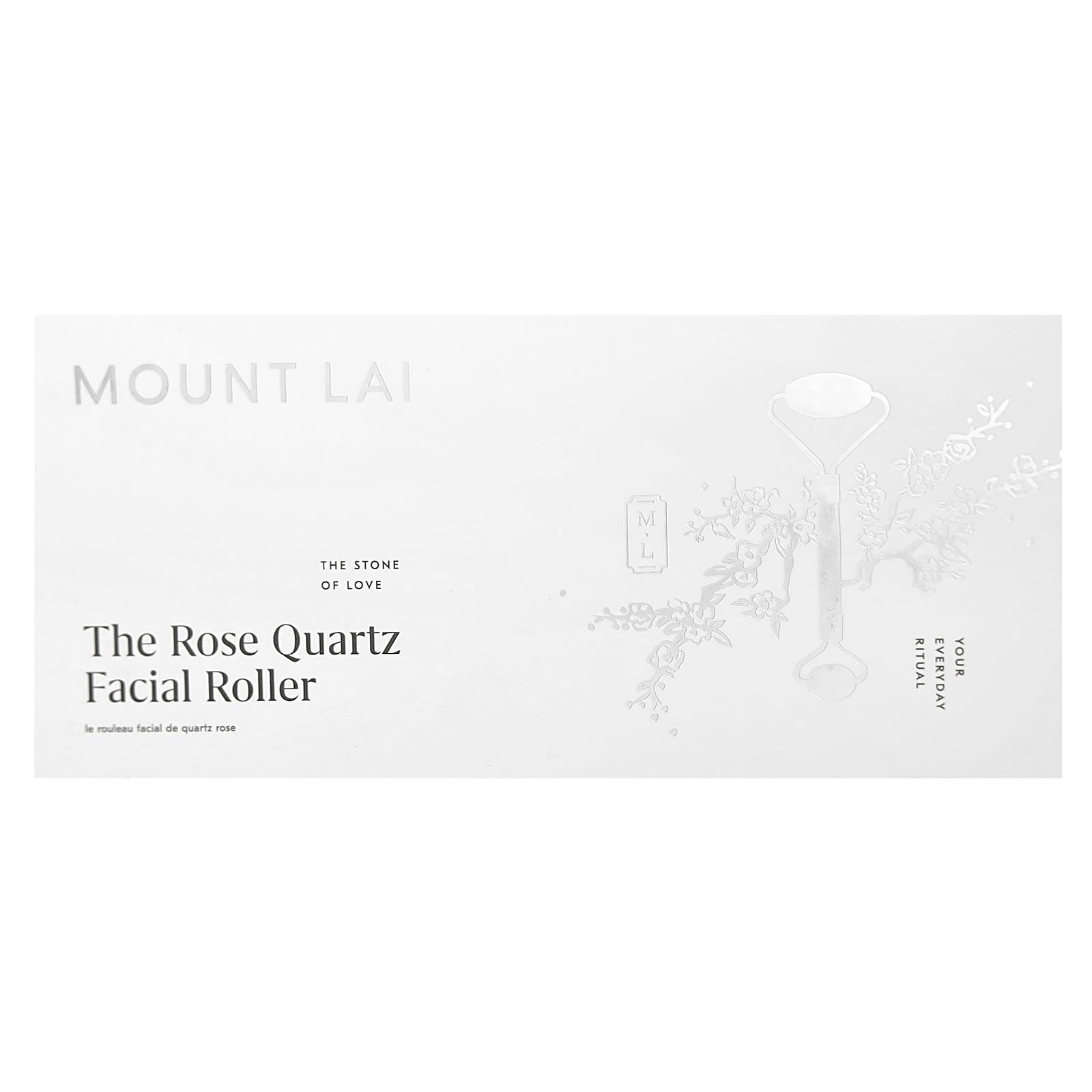 Mount Lai, The Rose Quartz Facial Roller, 1 Roller - Image 2