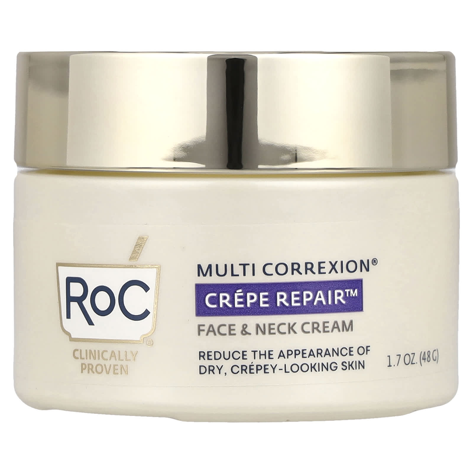 RoC, Multi Correxion®, Crepe Repair™, Face & Neck Cream, 1.7 oz (48 g) - Image 1