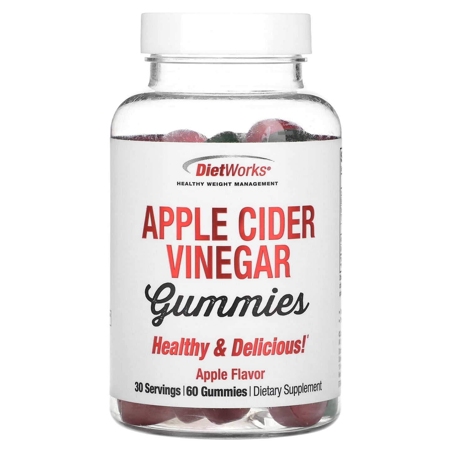 DietWorks Apple Cider Vinegar Gummies for Weight Loss & Digestion - Image 1