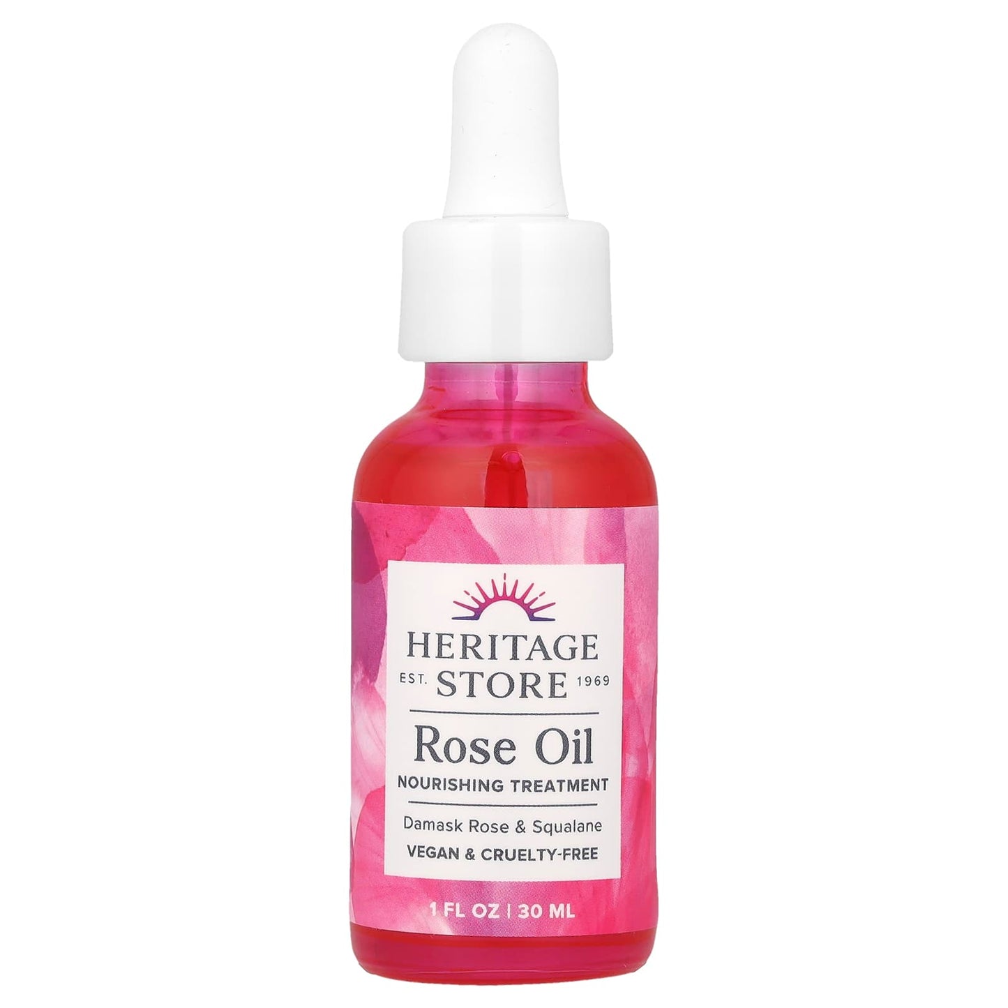 Heritage Store Rose Oil Nourishing Blend 1 fl oz (30 ml) - Image 1