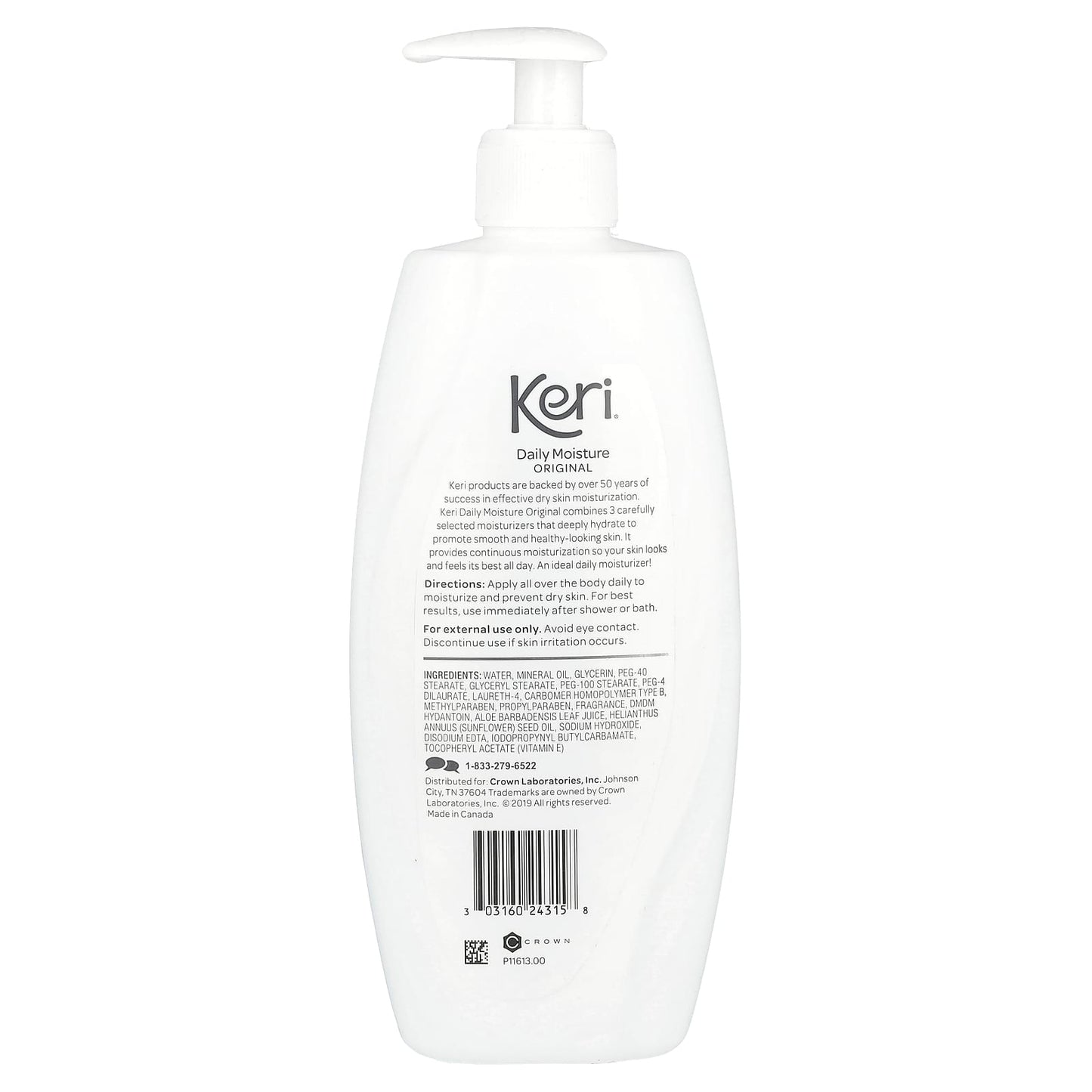 Keri, Daily Moisture, Original, 15 oz (425 g) - Image 2