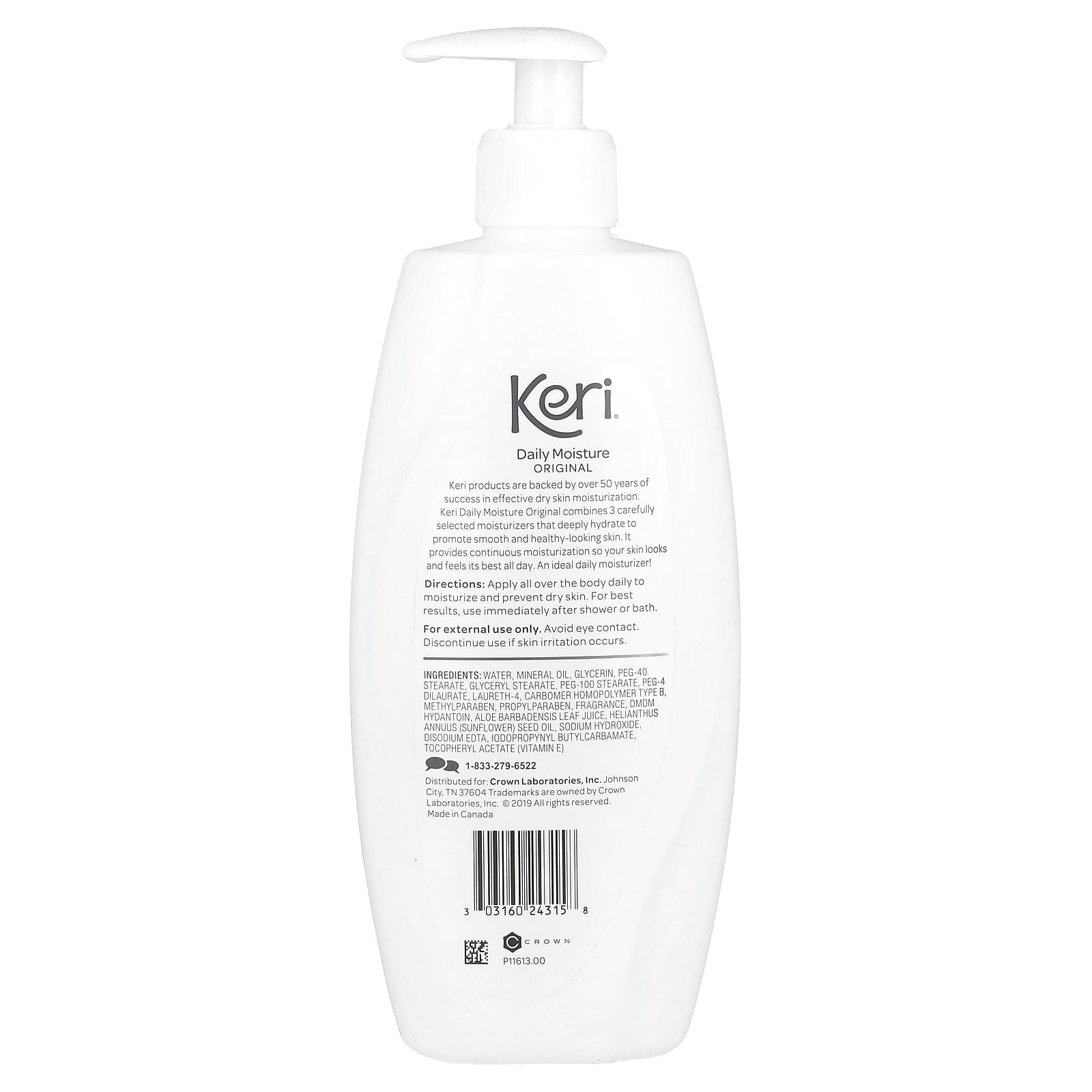 Keri, Daily Moisture, Original, 15 oz (425 g) - Image 2