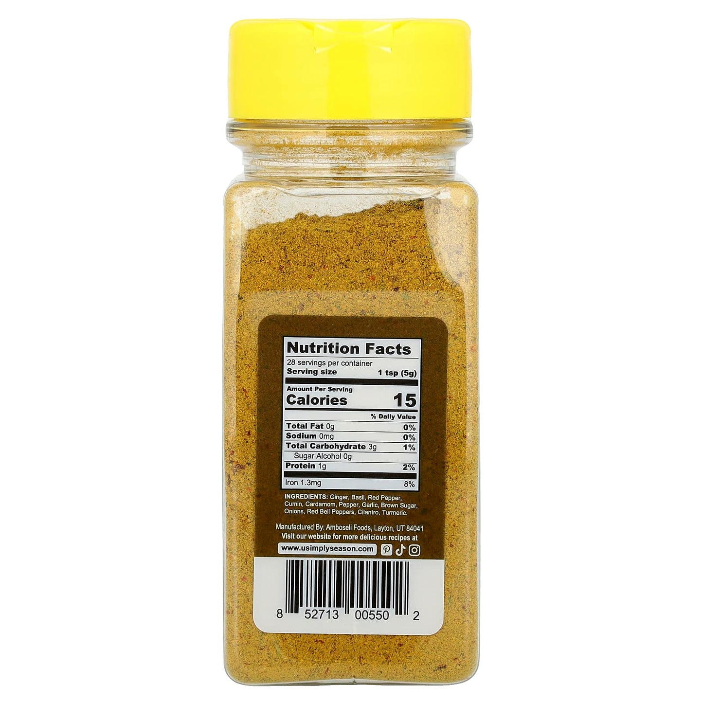 USimplySeason, Artisan Spice Blend, Thai, 4.8 oz (136 g) - Image 2