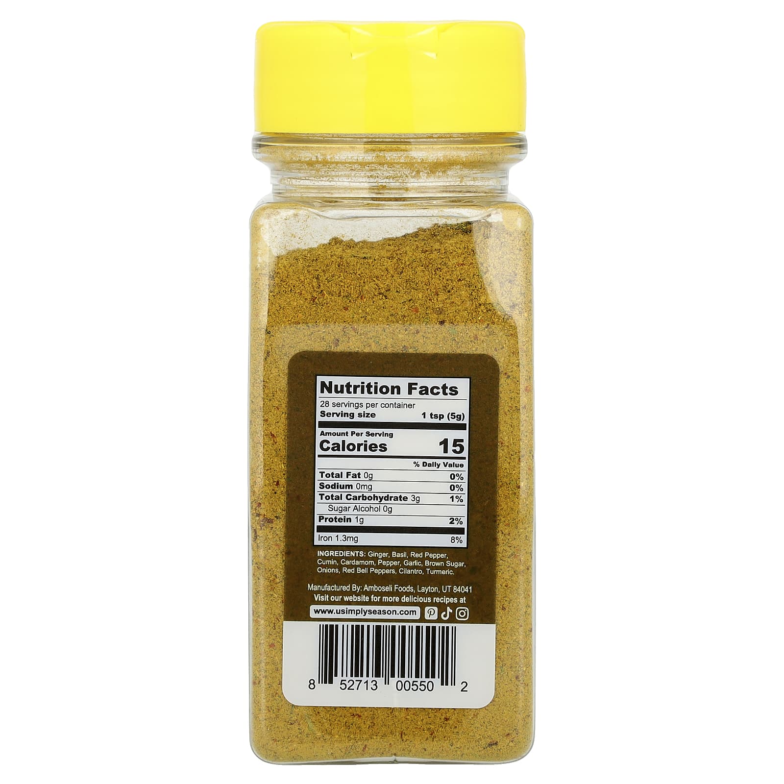 USimplySeason, Artisan Spice Blend, Thai, 4.8 oz (136 g) - Image 2