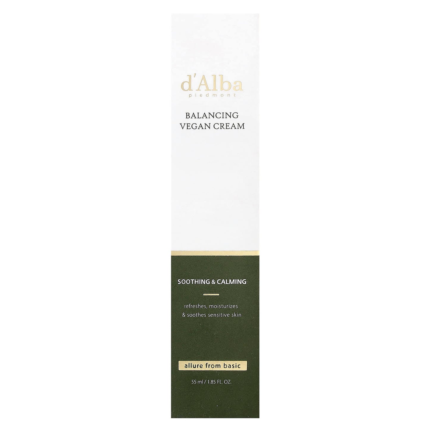 Balancing Vegan Cream by d'Alba for Sensitive Skin - Image 2