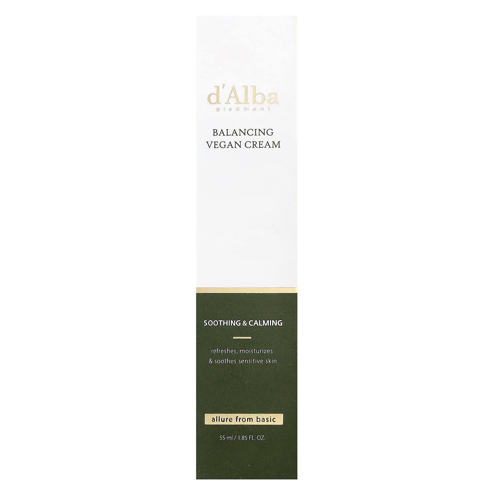 Balancing Vegan Cream by d'Alba for Sensitive Skin - Image 2