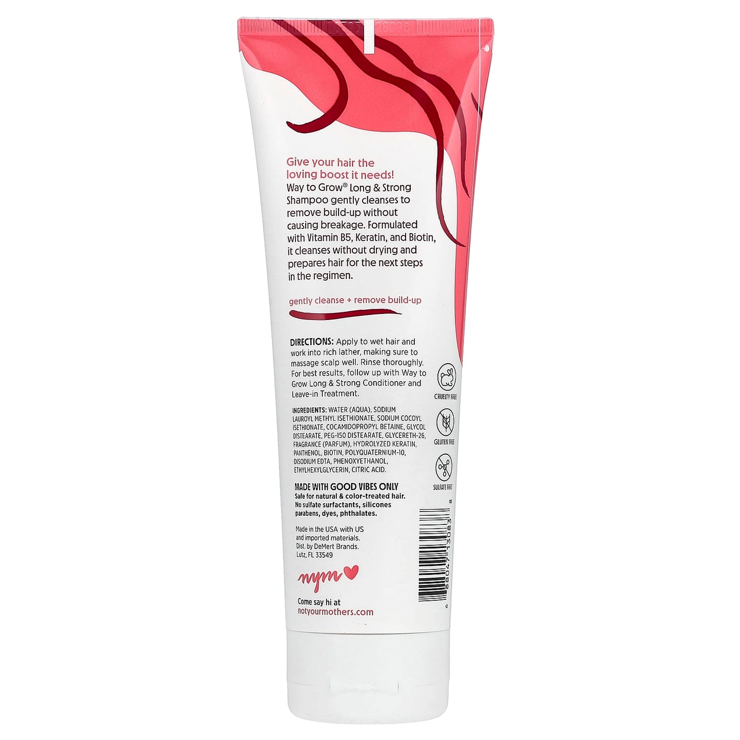 Not Your Mother's, Way To Grow, Long & Strong Shampoo, 8 fl oz (237 ml) - Image 2