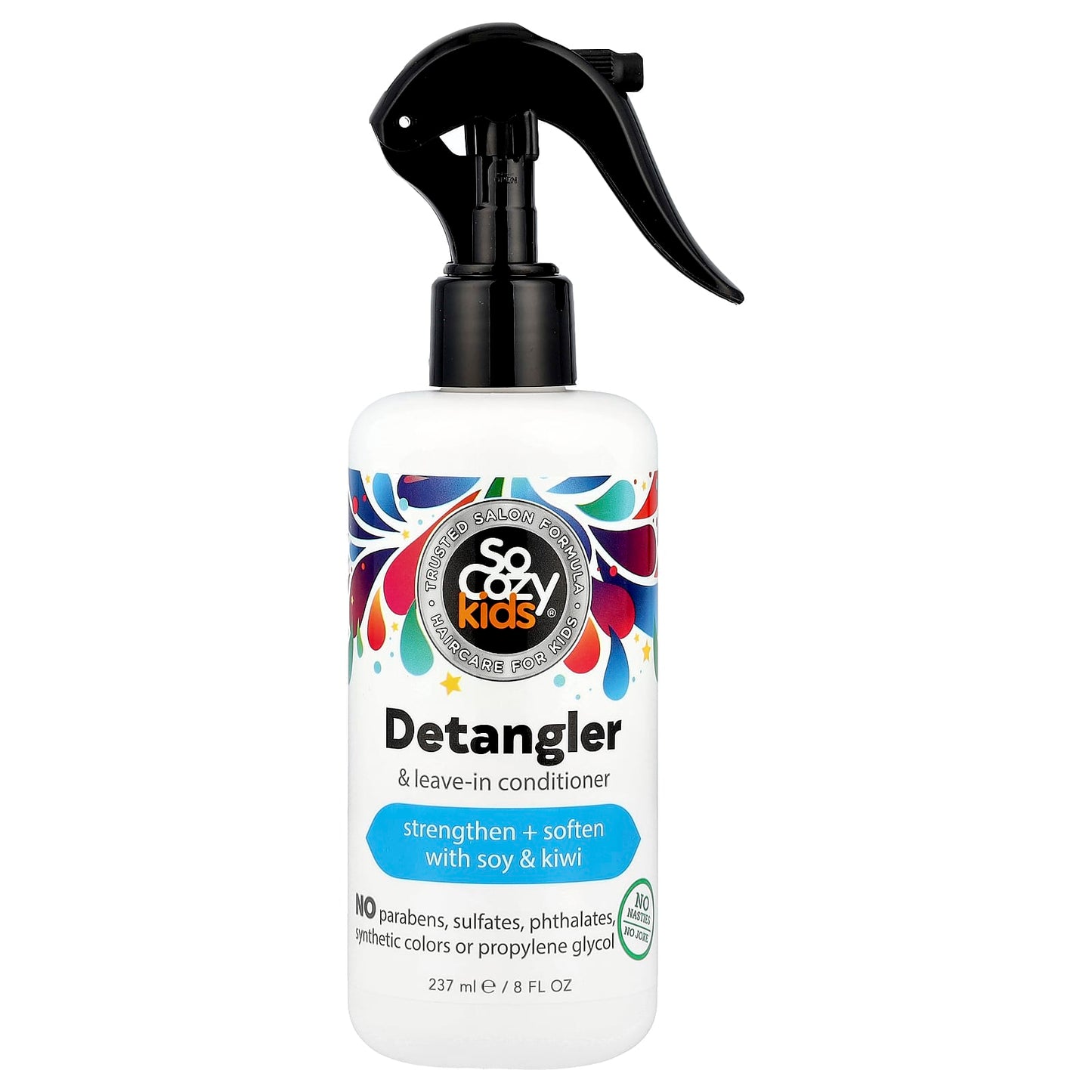 SoCozy, Kids, Detangler & Leave-In Conditioner, 8 fl oz (237 ml) - Image 1