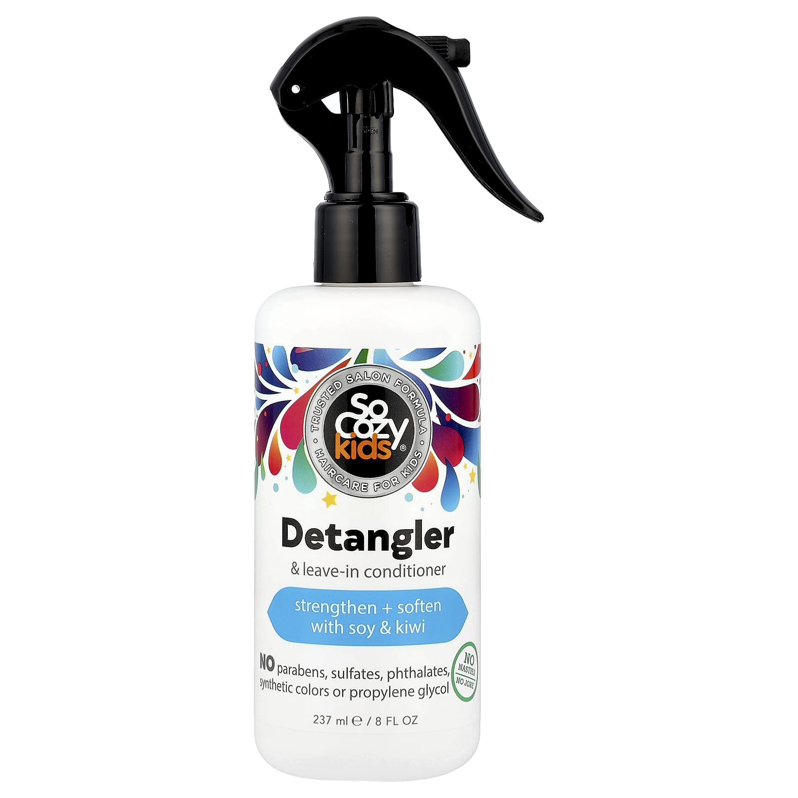 SoCozy, Kids, Detangler & Leave-In Conditioner, 8 fl oz (237 ml) - Image 1