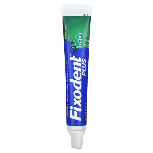 Fixodent Plus Dental Adhesive Cream for Secure Denture Fit - Image 1
