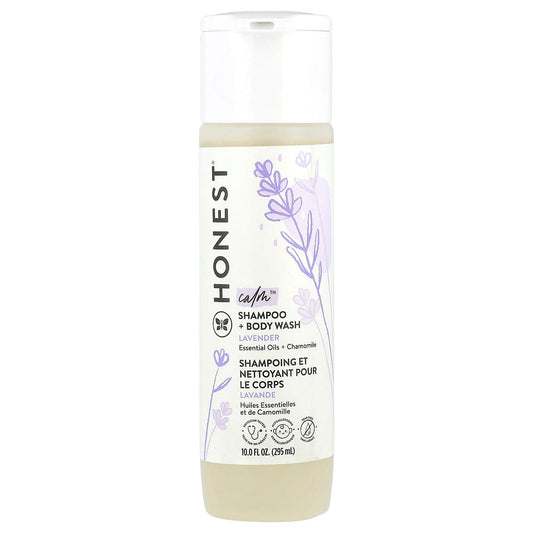 The Honest Company, Calm™ Shampoo + Body Wash, Lavender, 10 fl oz (295 ml) - Image 1