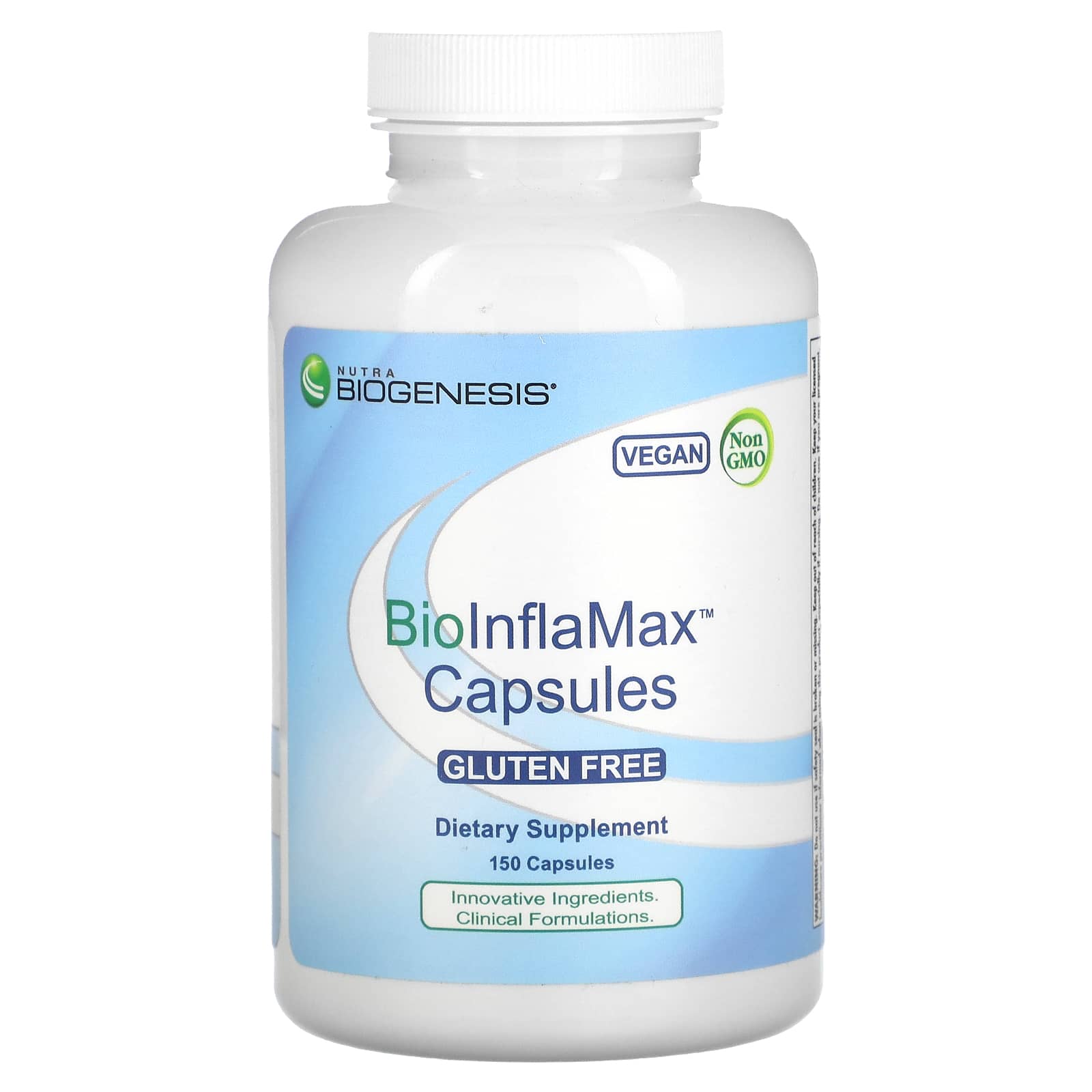 Nutra BioGenesis, BioInflaMax Capsules, 150  Capsules - Image 1