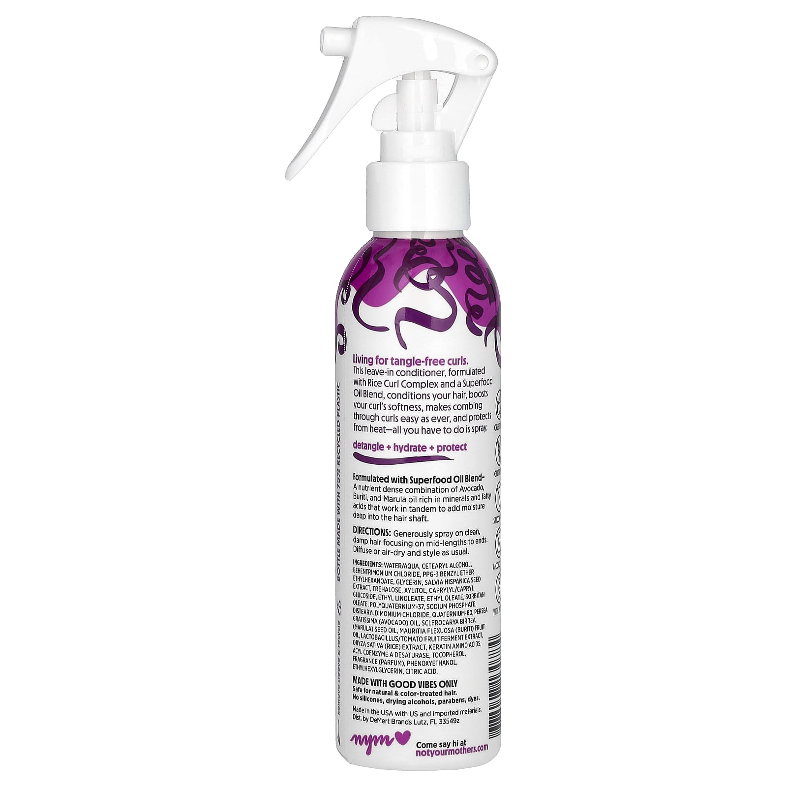 Not Your Mother's, Nourishing Curl Talk, Leave -In Conditioner, For All Curl Types, 6 fl oz (177 ml) - Image 2