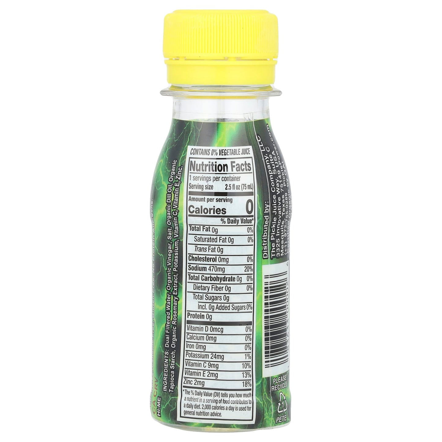 Pickle Juice Shot, Extra Strength, 2.5 fl oz (75 ml) - Image 2