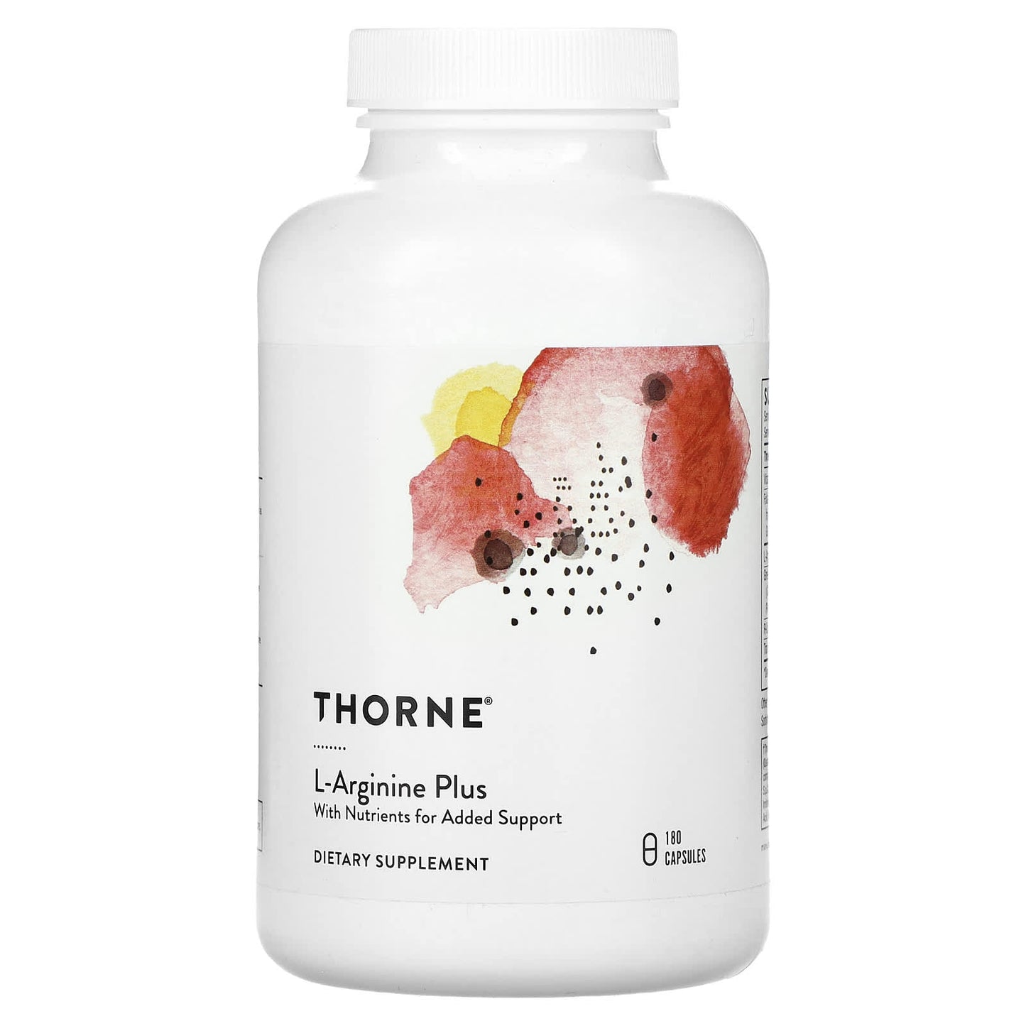 Thorne, L-Arginine Plus with Nutrients for Added Support, 180 Capsules - Image 1