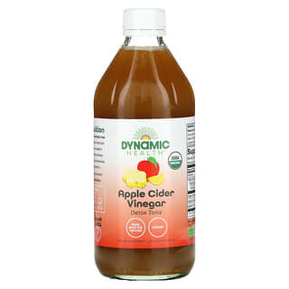 Organic Apple Cider Vinegar Detox Tonic - 16 fl oz | USDA & Kosher