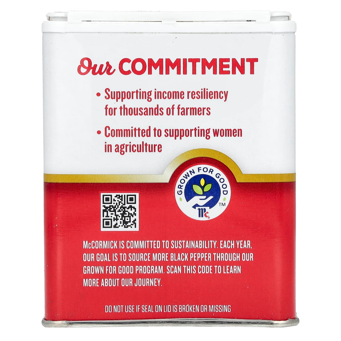 McCormick, Pure Ground Black Pepper, 3 oz (85 g) - Image 2