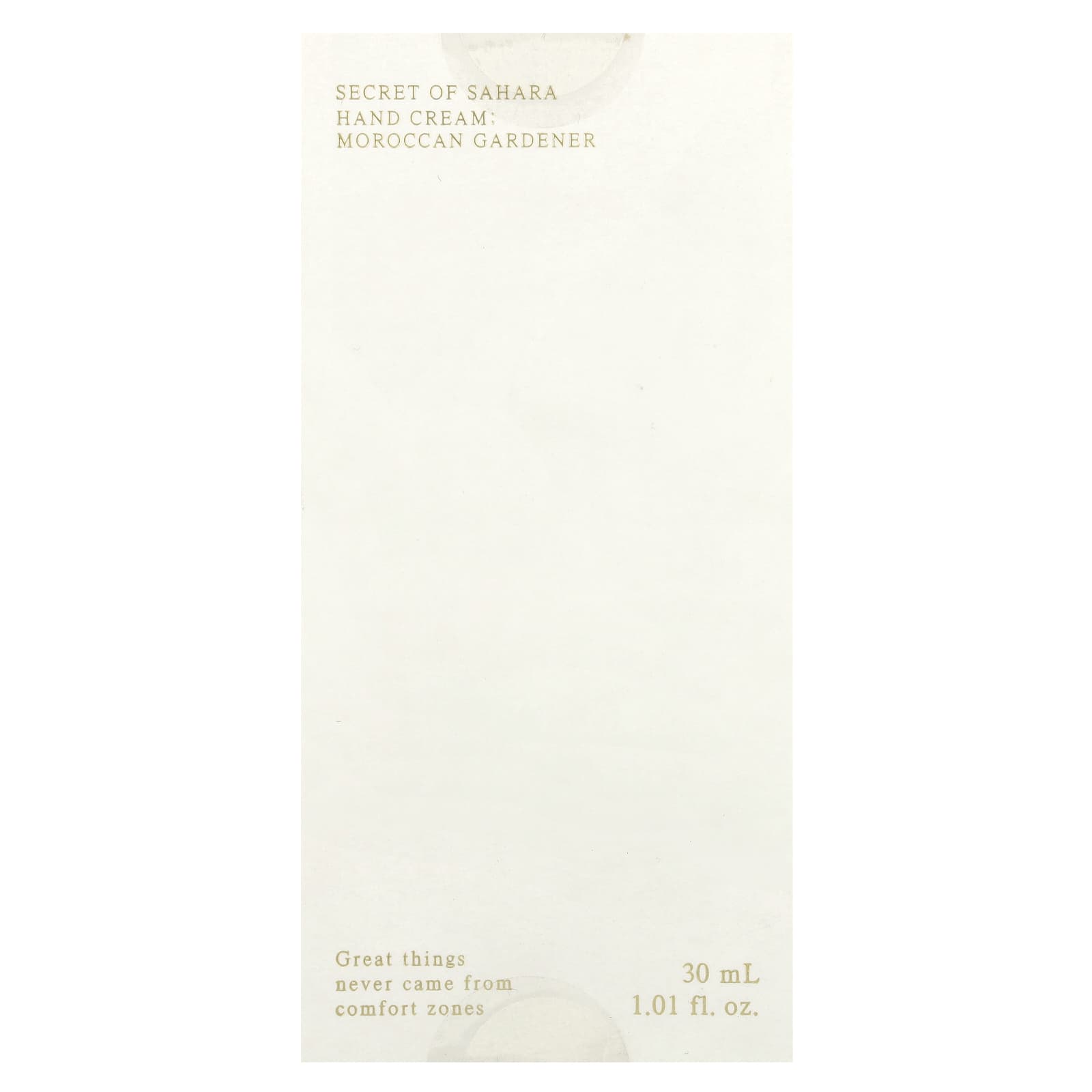 Huxley Secret of Sahara Moroccan Hand Cream 1.01 fl oz - Image 2