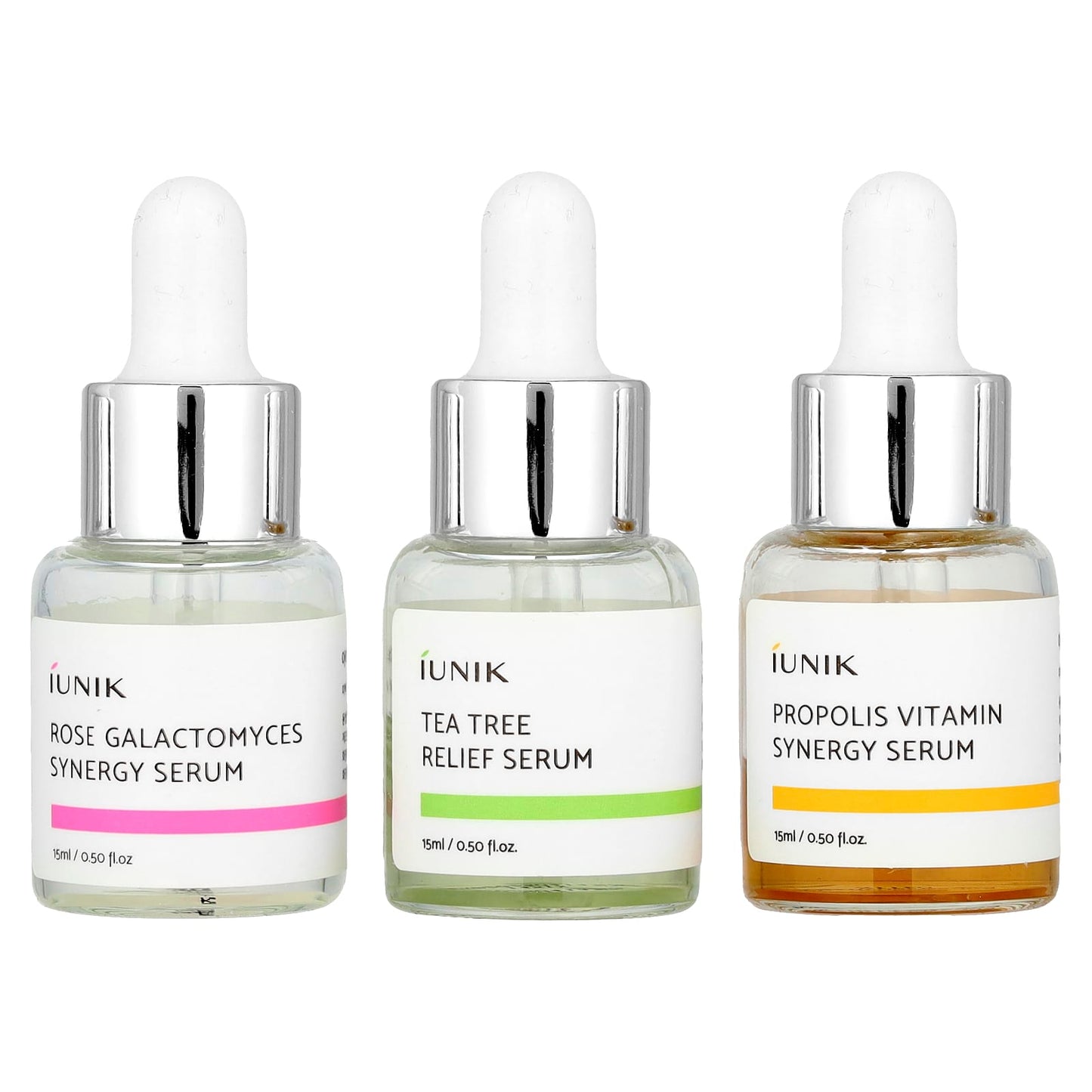 iUNIK Daily Serum Trial Kit 3-Piece Set for Sensitive Skin - Image 1