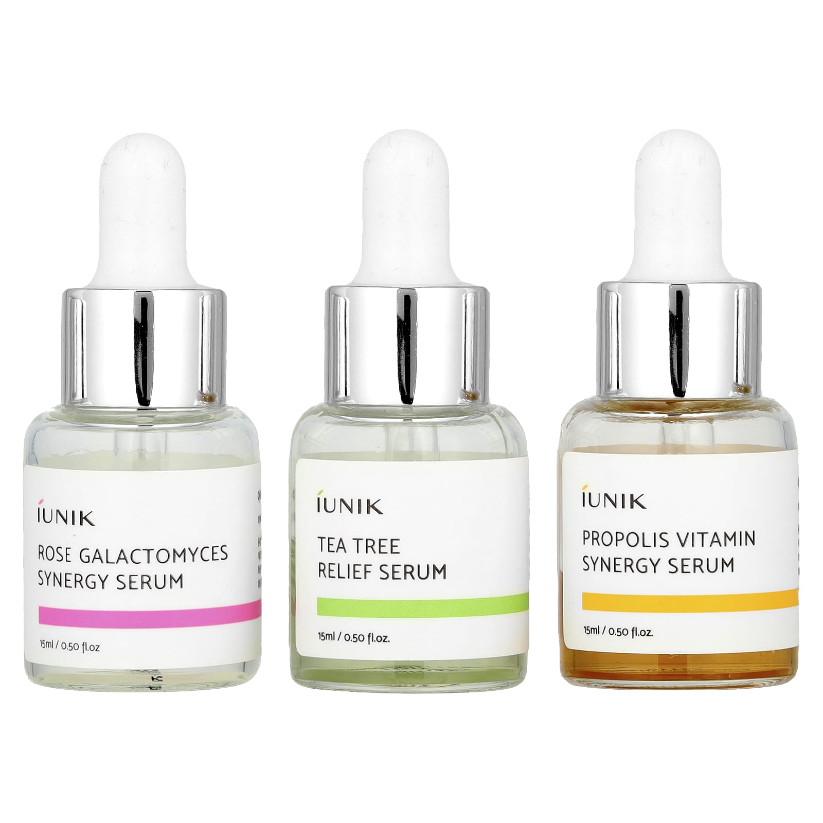 iUNIK Daily Serum Trial Kit 3-Piece Set for Sensitive Skin - Image 1