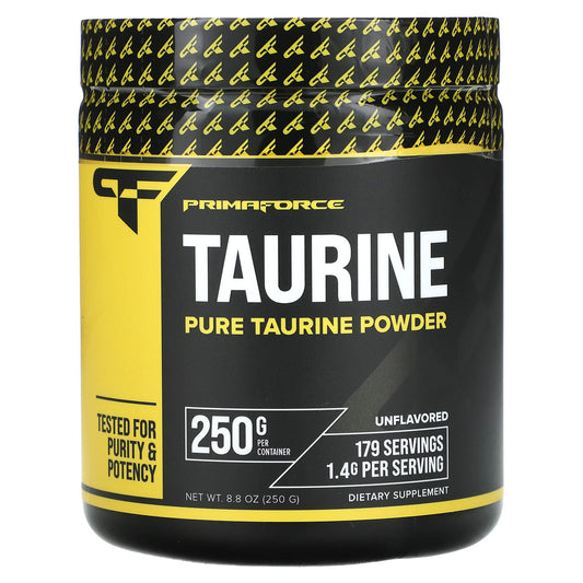 Primaforce, Taurine, Unflavored, 8.8 oz (250 g) - Image 1