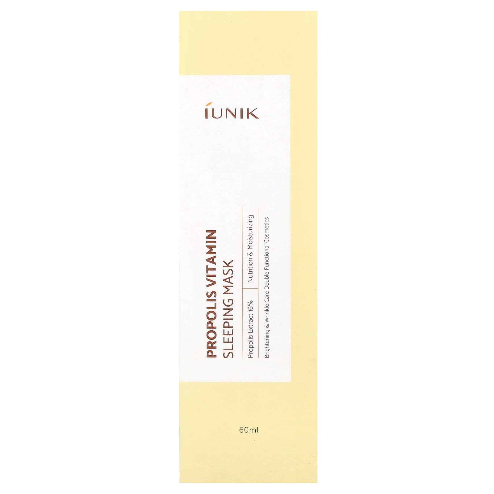 Unlock Radiant Skin with iUNIK Propolis Sleeping Mask, 60ml - Image 2