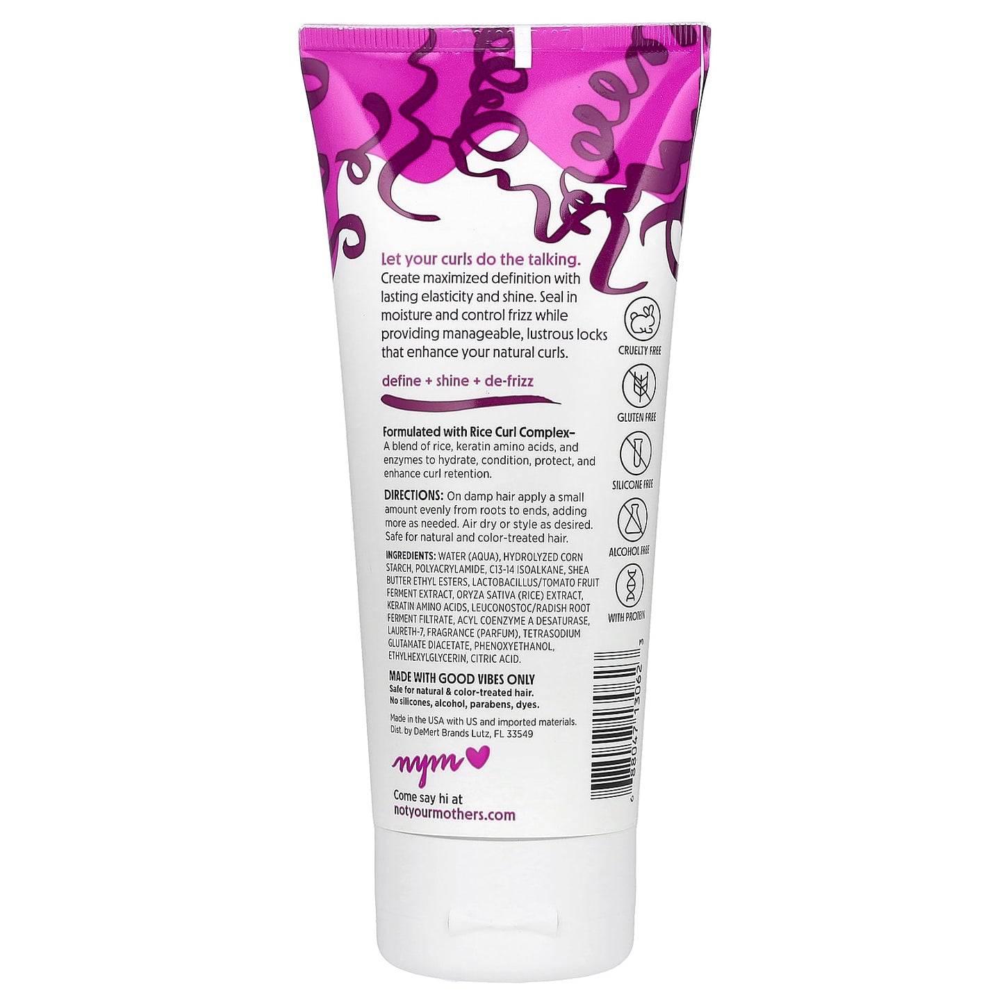 Not Your Mother's, Curl Talk®, Defining Cream, For All Curl Types, 6 fl oz (177 ml) - Image 2