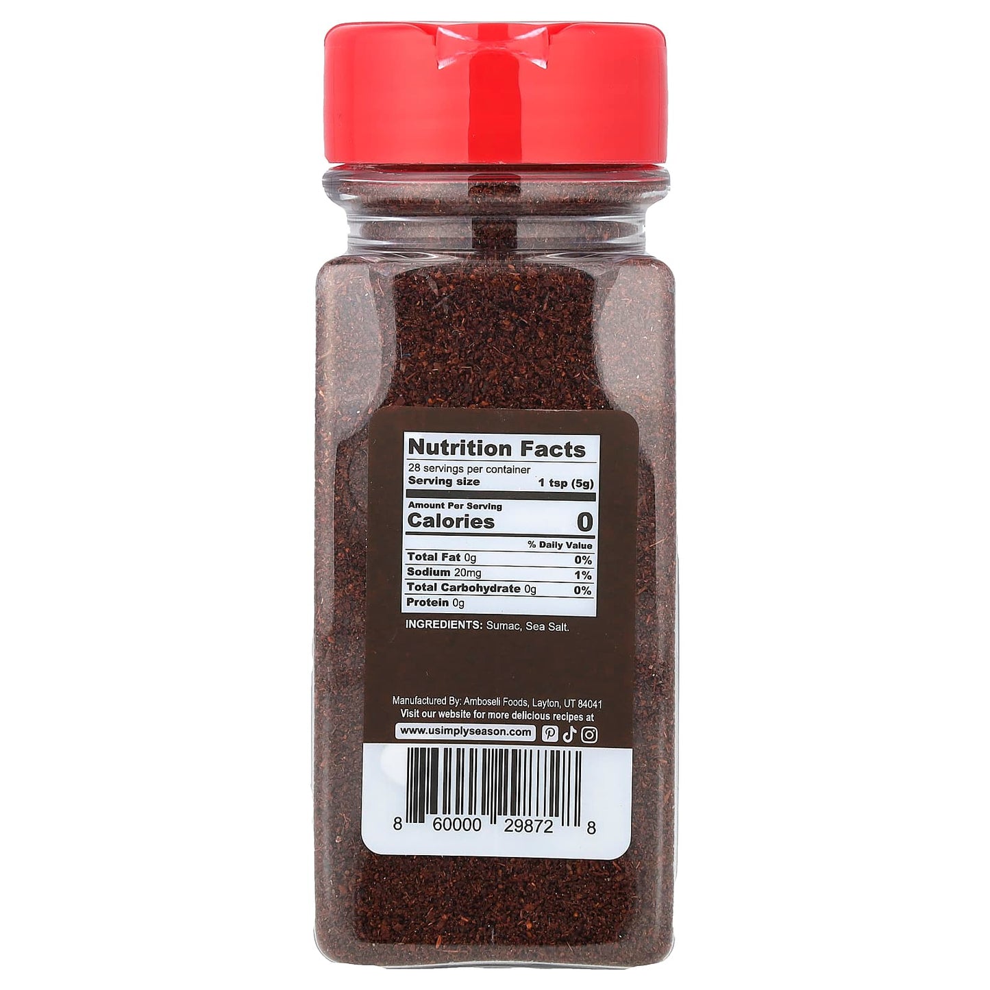 USimplySeason, Tangy Sumac, Ground , 5 oz (141 g) - Image 2