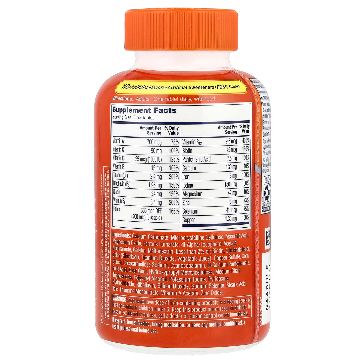One-A-Day, Women's Complete Multivitamin, 200 Tablets - Image 2