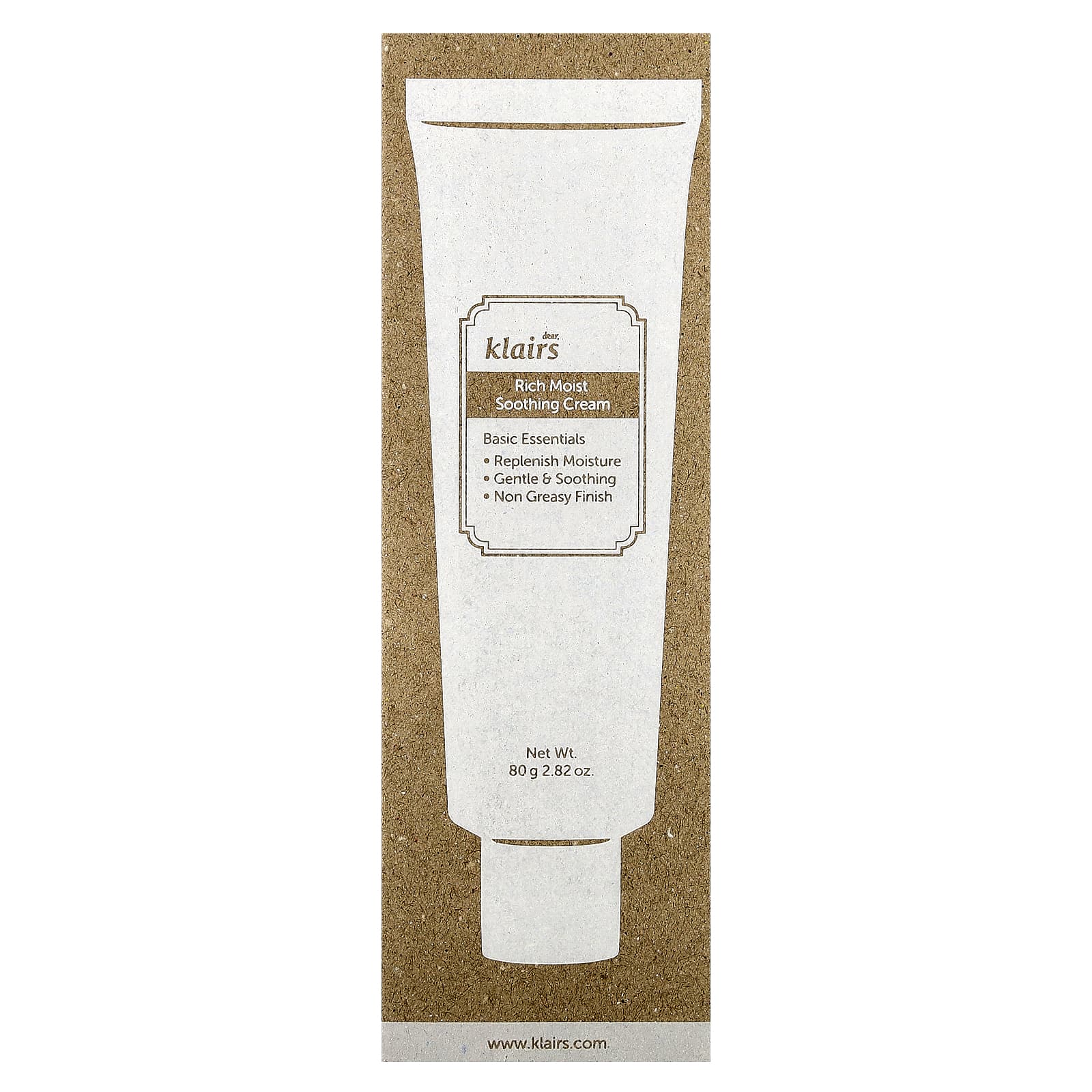 Klairs Rich Moist Soothing Cream, 2.82 oz | Hydrating Face Moisturizer - Image 2